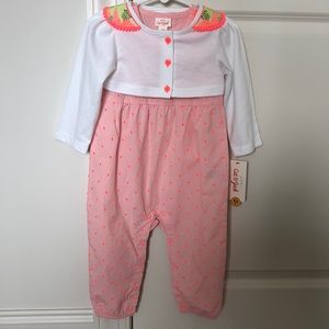 12 month cat and Jack baby Girl Outfit